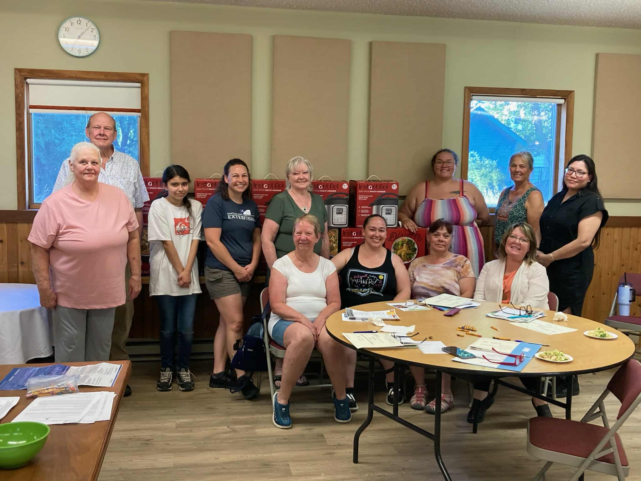 Adult nutrition education class